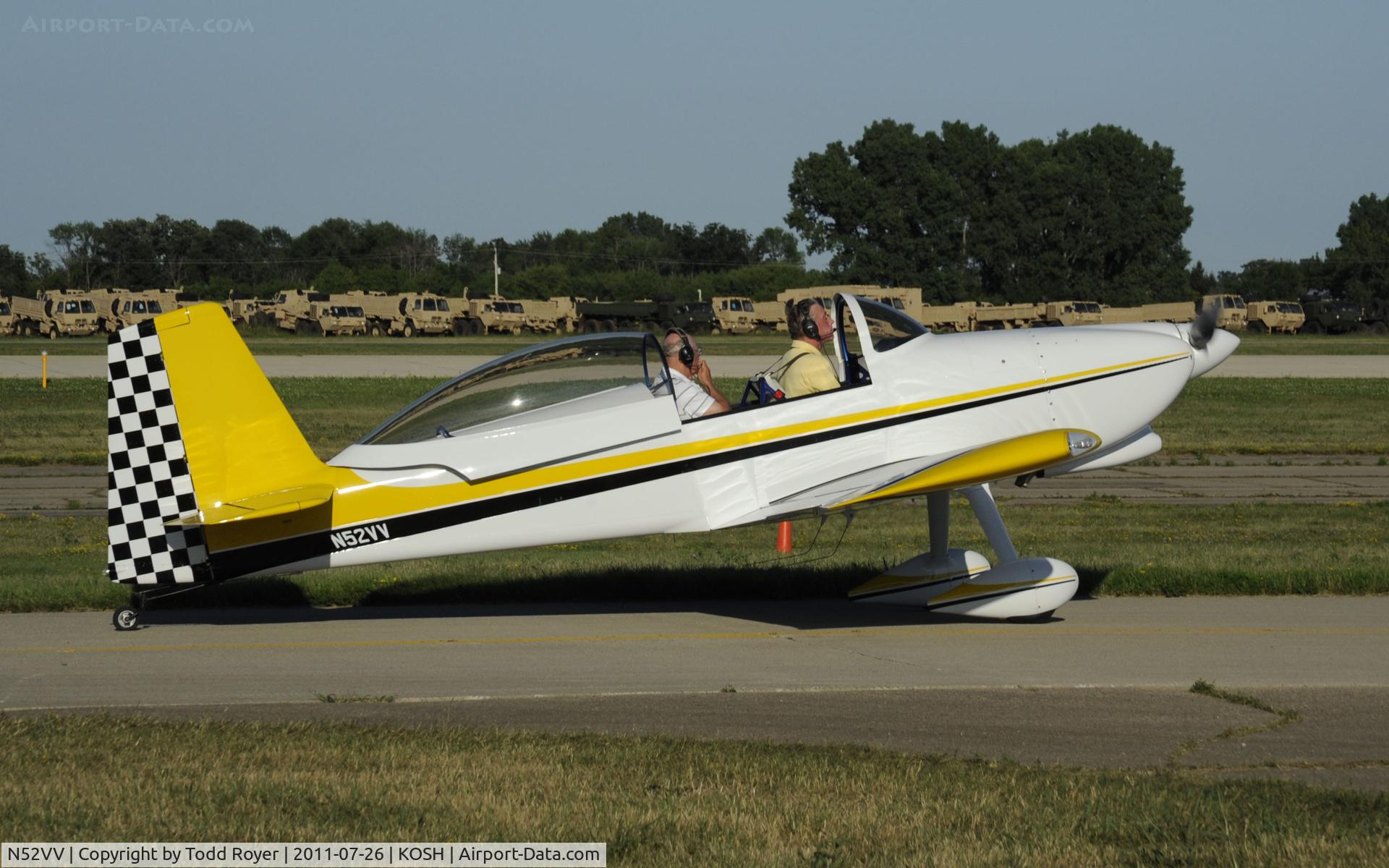 N52VV, 2003 Vans RV-8 C/N 80718, AIRVENTURE 2011