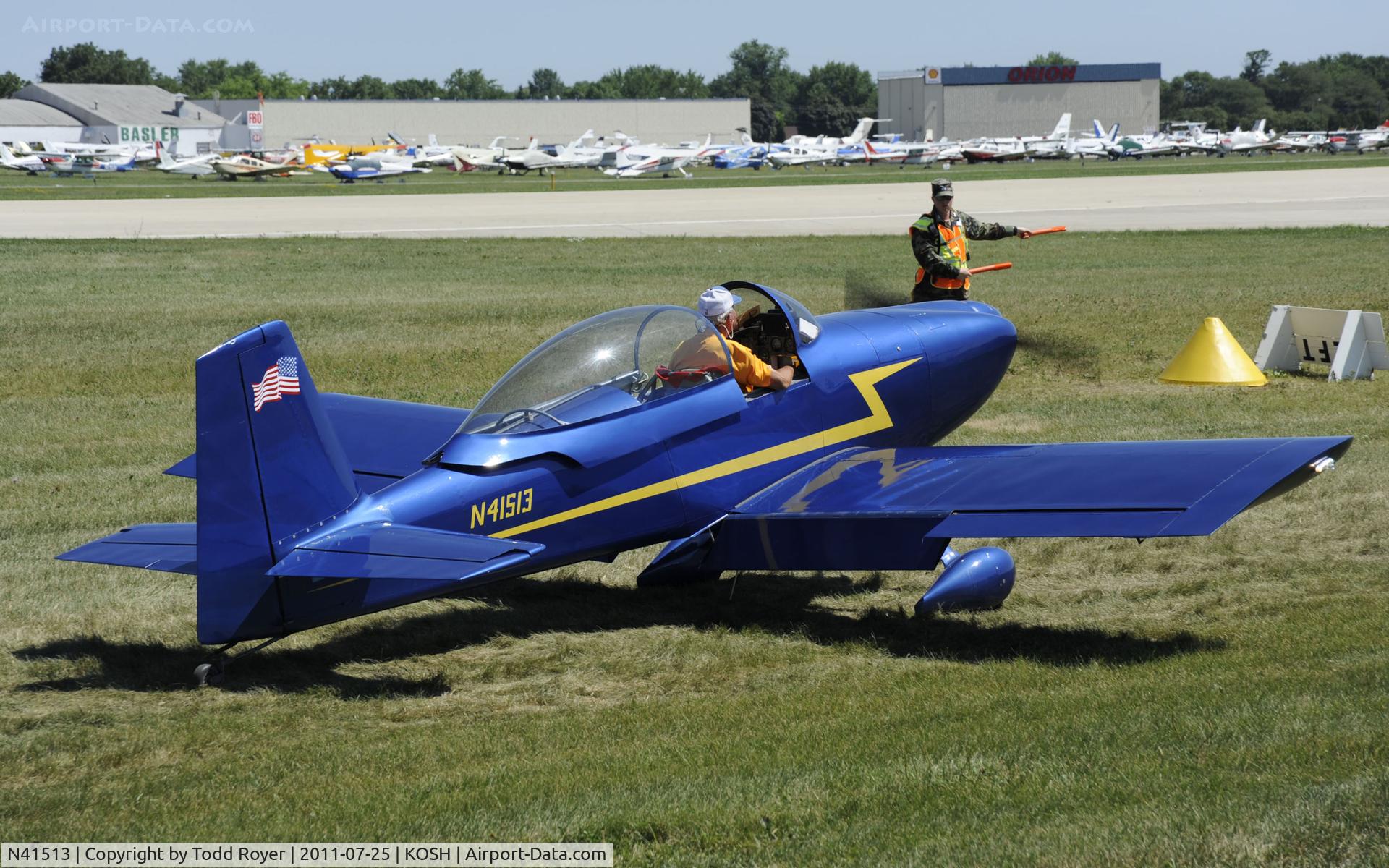 N41513, 2004 Vans RV-8 C/N 80645, AIRVENTURE 2011
