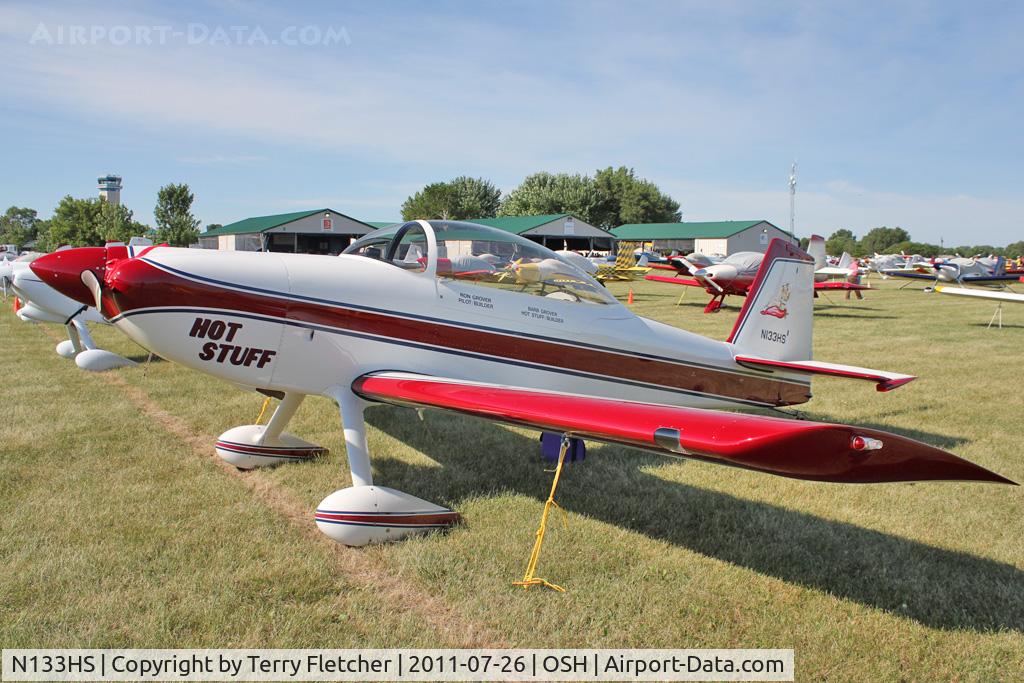 N133HS, 2000 Vans RV-8 C/N 80133, 2000 Grover Ronald D RV8, c/n: 80133 HOT STUFF
at 2011 Oshkosh