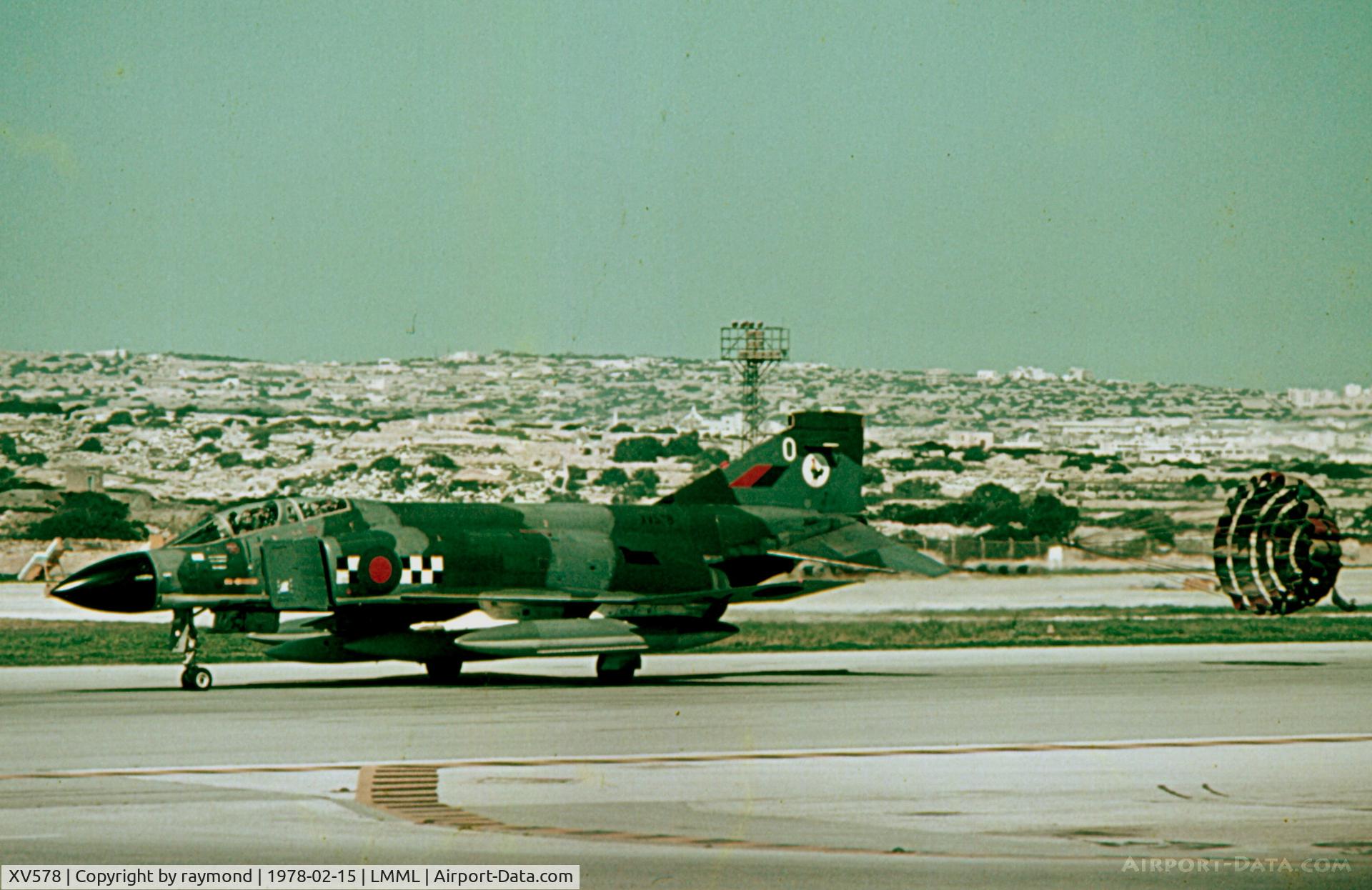XV578, 1968 McDonnell Douglas Phantom FG1 C/N 3182/9332, Phantom XV578/O 43Sqd RAF