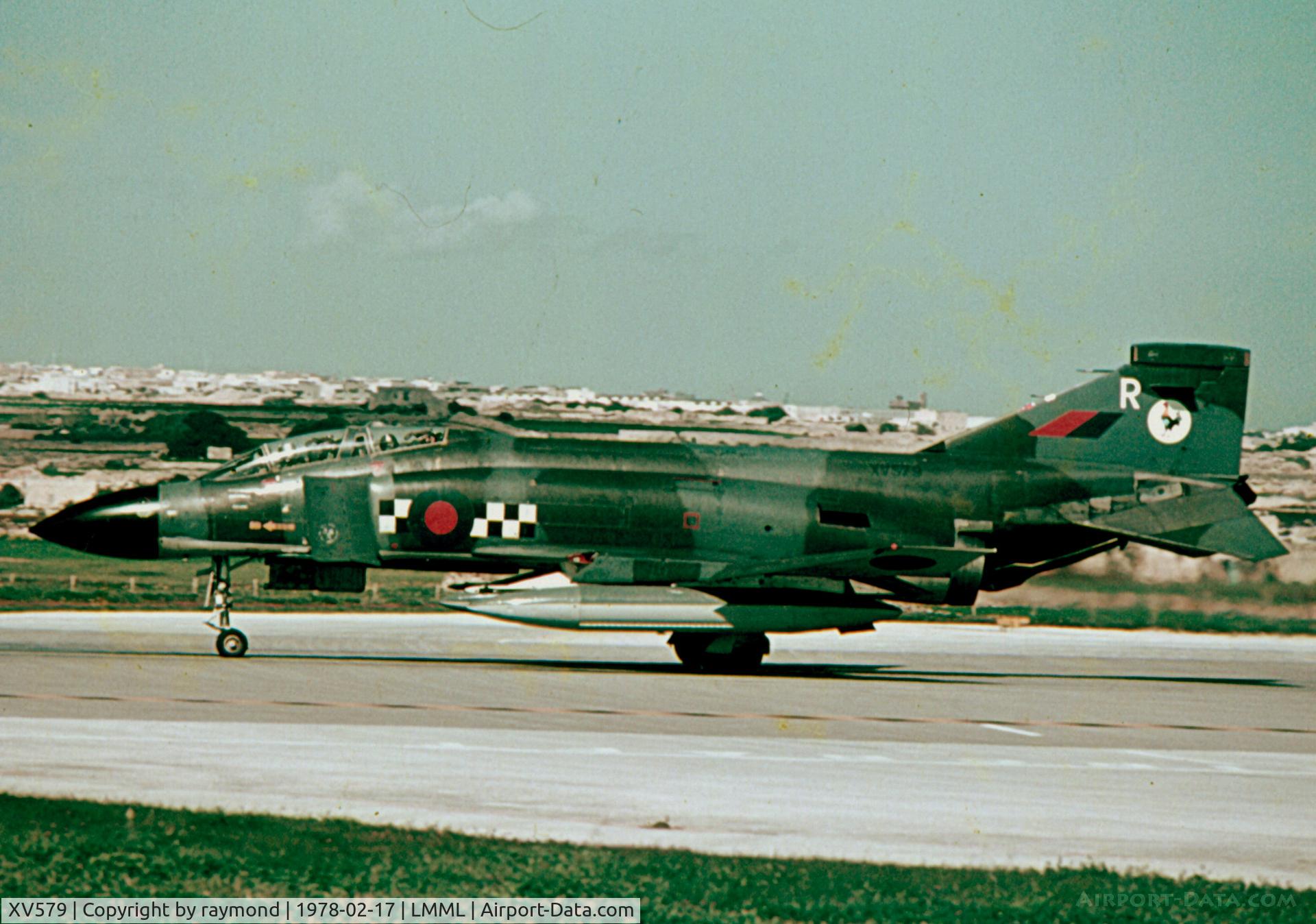 XV579, 1968 McDonnell Douglas Phantom FG1 C/N 933/3204, Phantom XV579/R 43Sqd RAF