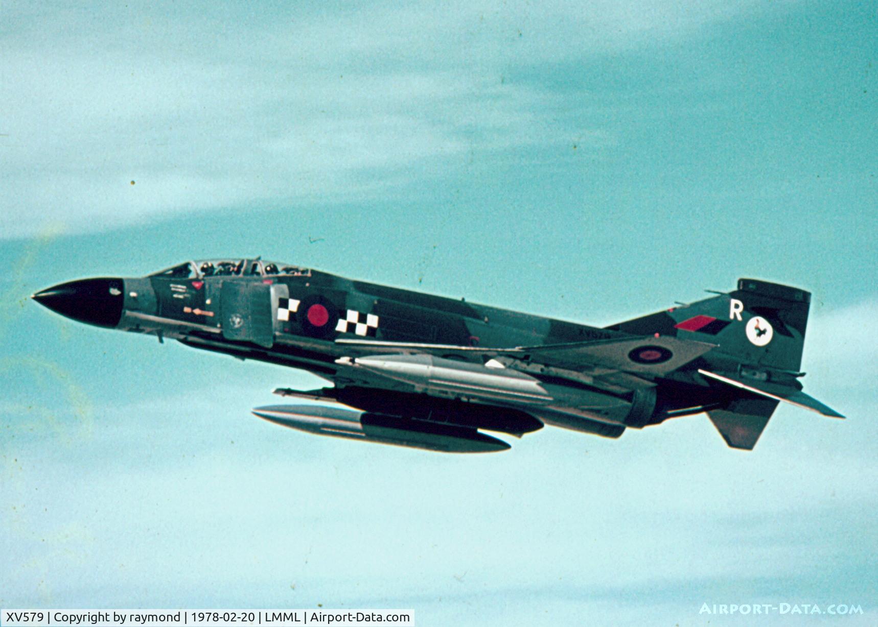 XV579, 1968 McDonnell Douglas Phantom FG1 C/N 933/3204, Phantom XV579/R 43Sqd RAF