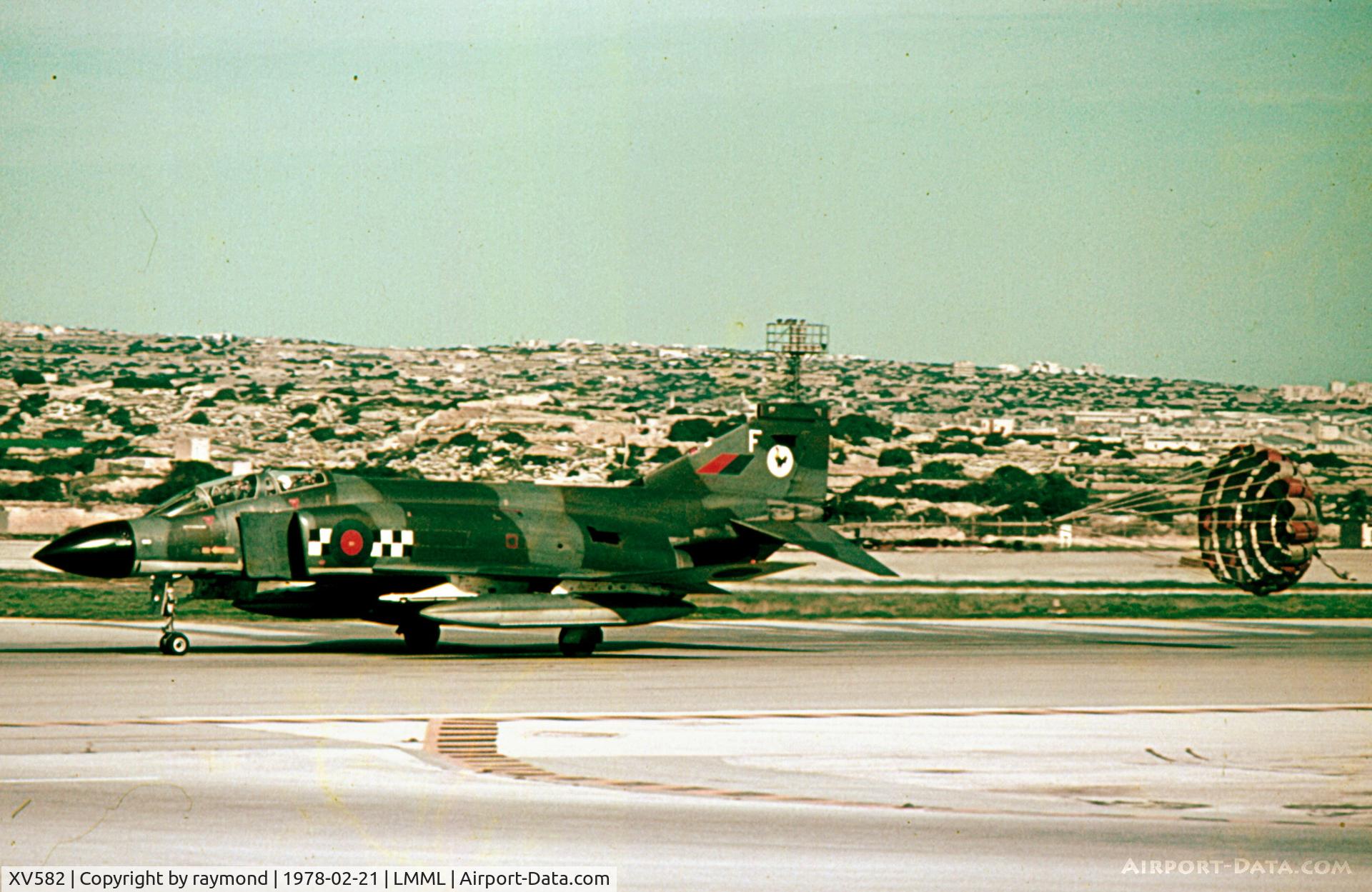 XV582, 1969 McDonnell Douglas Phantom FG1 C/N 3253/9336, Phantom XV582/F 43Sqd RAF