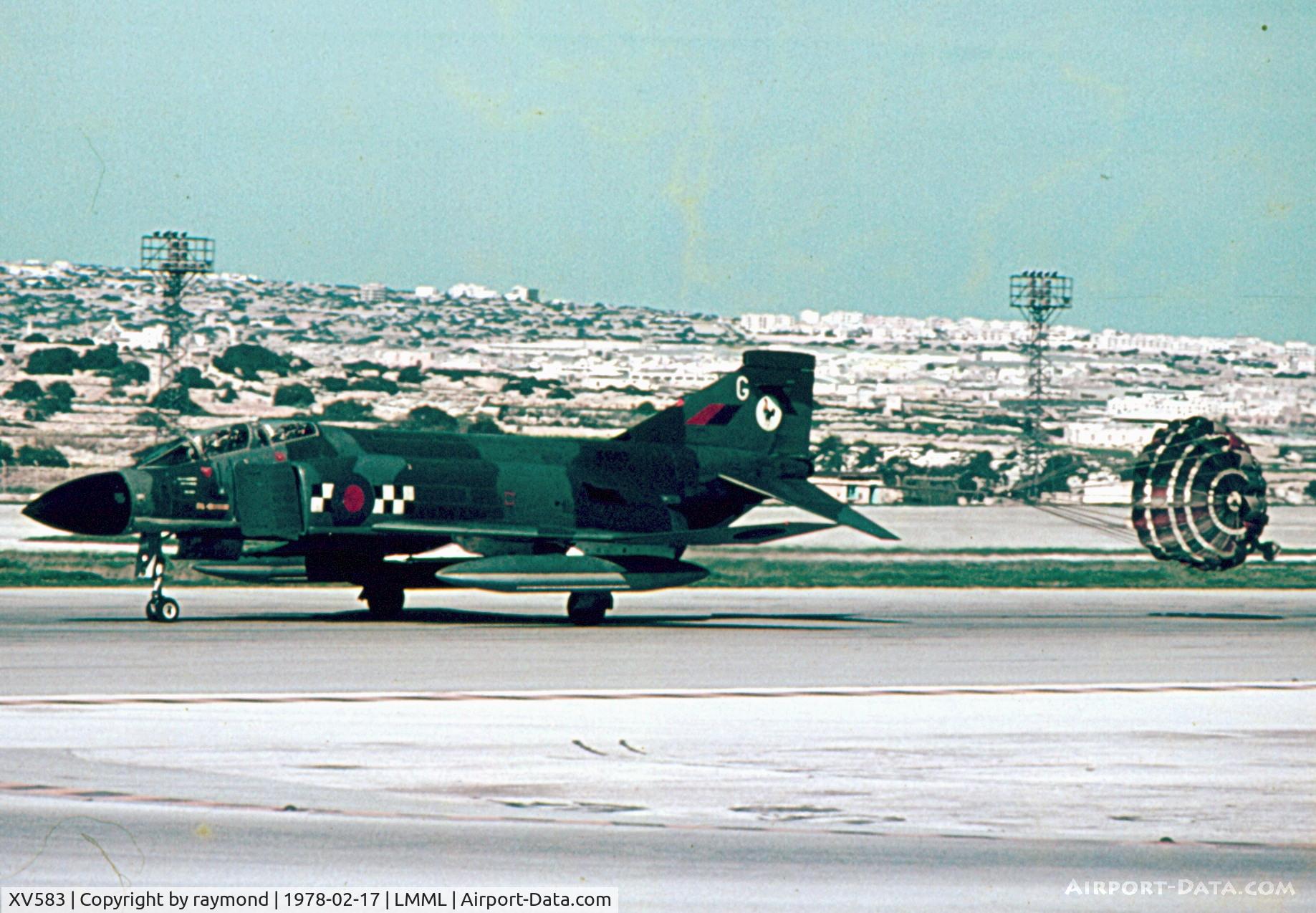 XV583, 1969 McDonnell Douglas Phantom FG1 C/N 9337/3268, PhantomXV583/G 43Sqd RAF