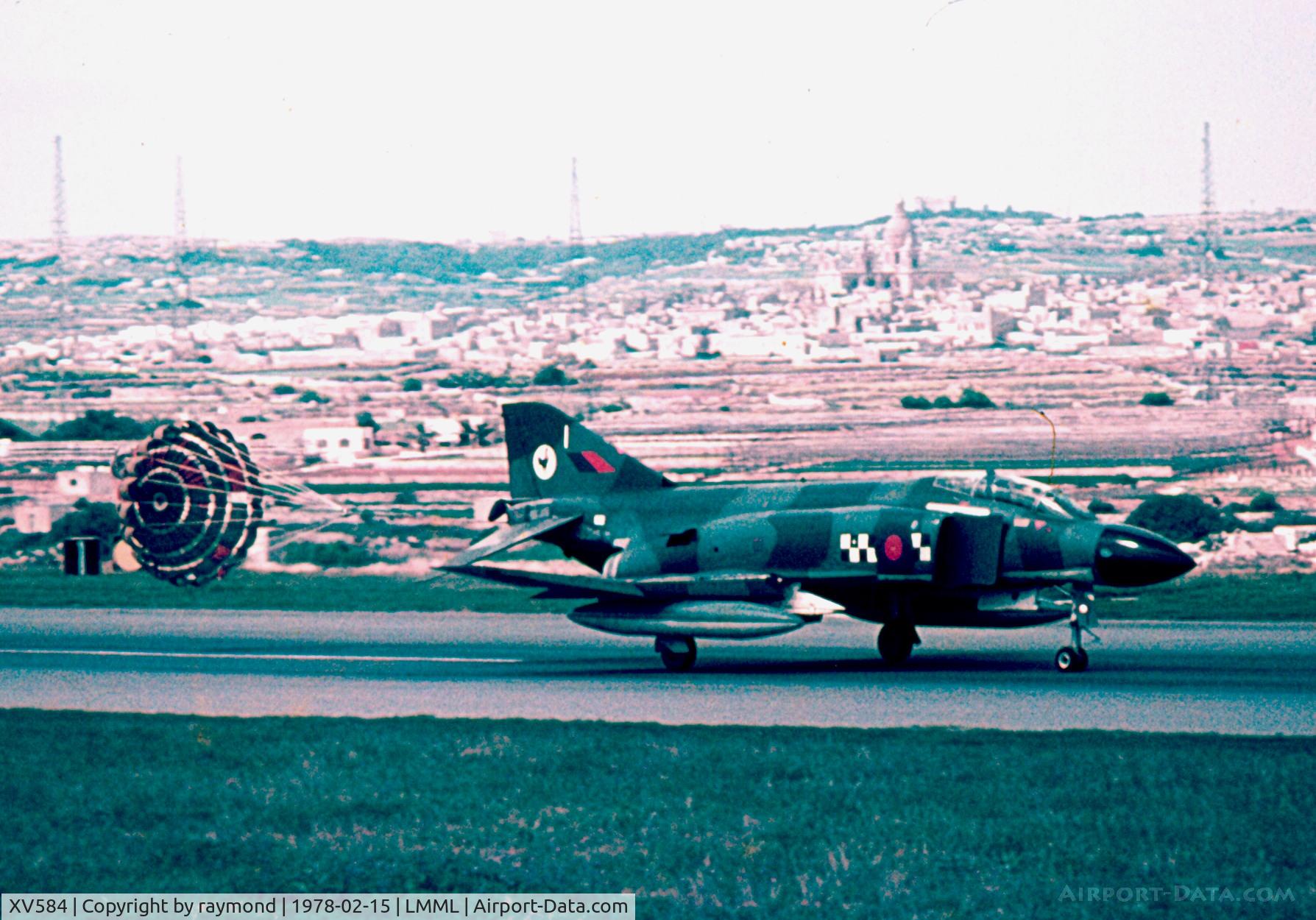 XV584, 1969 McDonnell Douglas Phantom FG1 C/N 9338/3286, Phantom XV584/I 43Sqd RAF