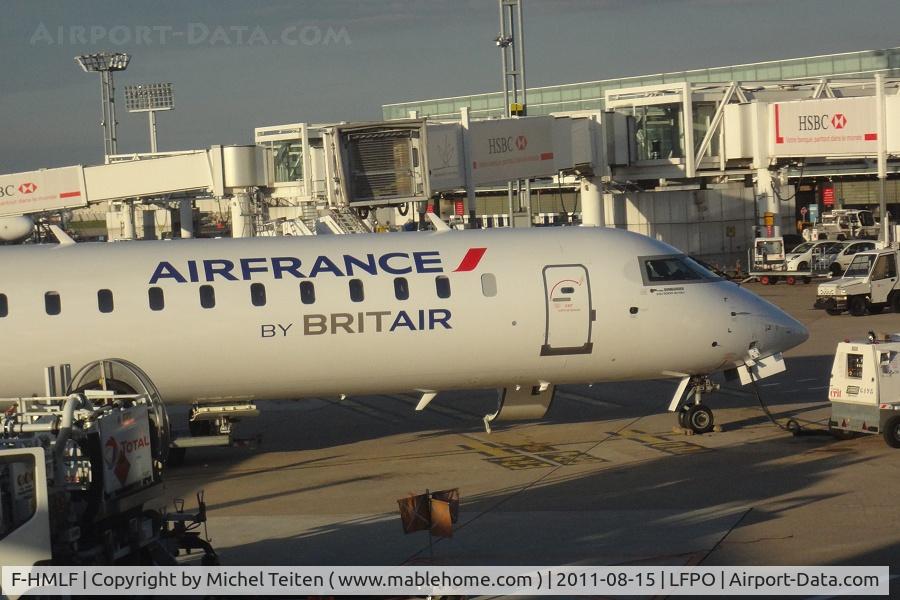 F-HMLF, 2010 Bombardier CRJ-1000EL NG (CL-600-2E25) C/N 19010, Air France / Brit Air