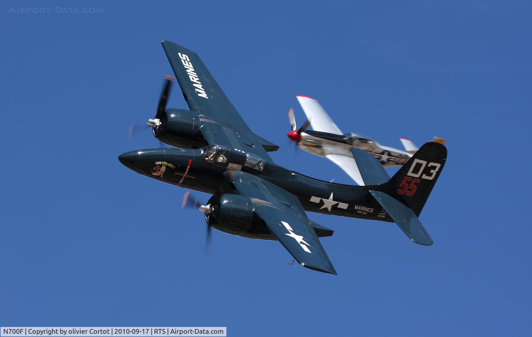 N700F, 1945 Grumman F7F-3 Tigercat C/N C.132, Fight ! Reno 2010
