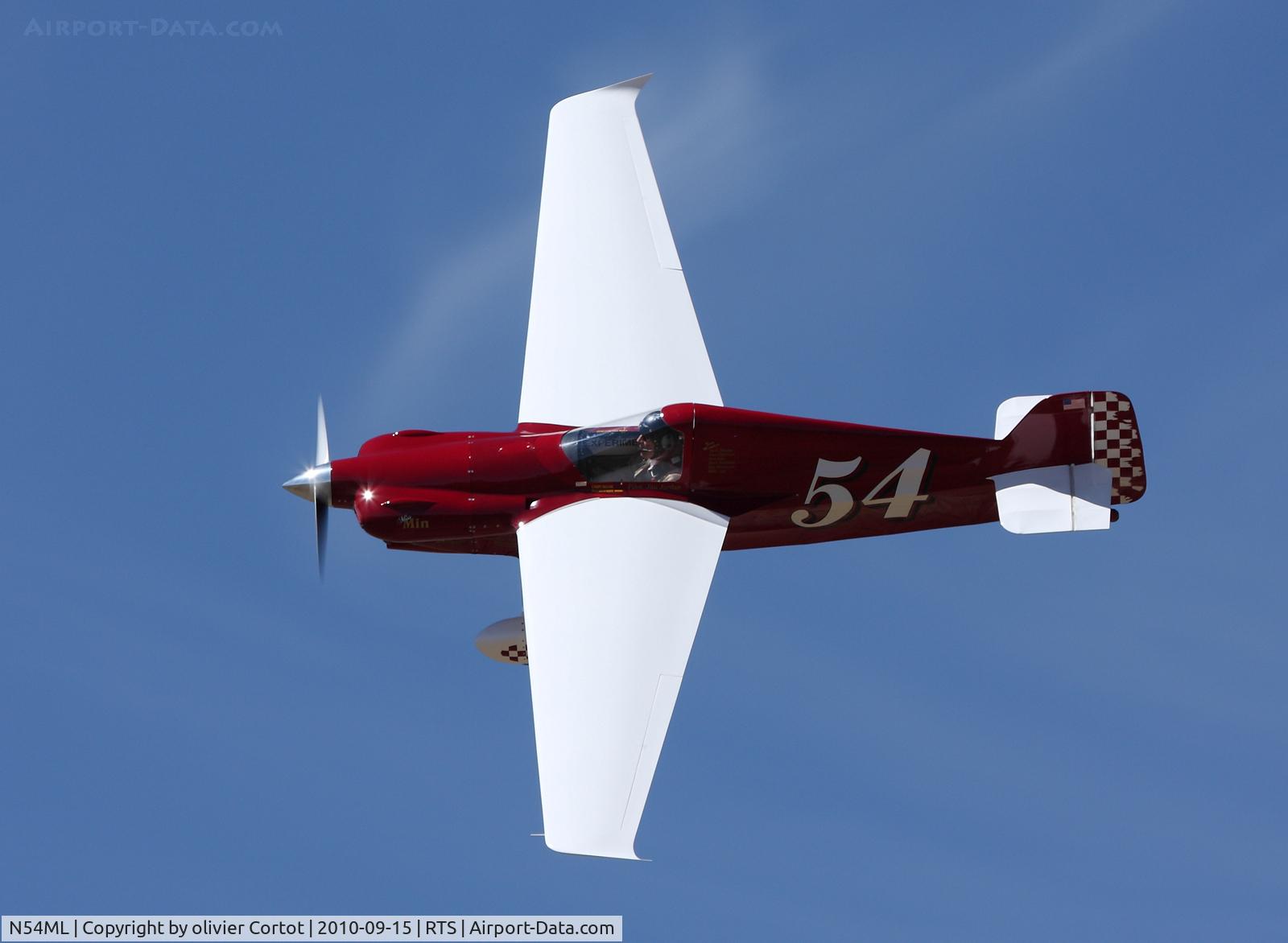 N54ML, 1973 Cassutt IIIM C/N 360PS, profile view