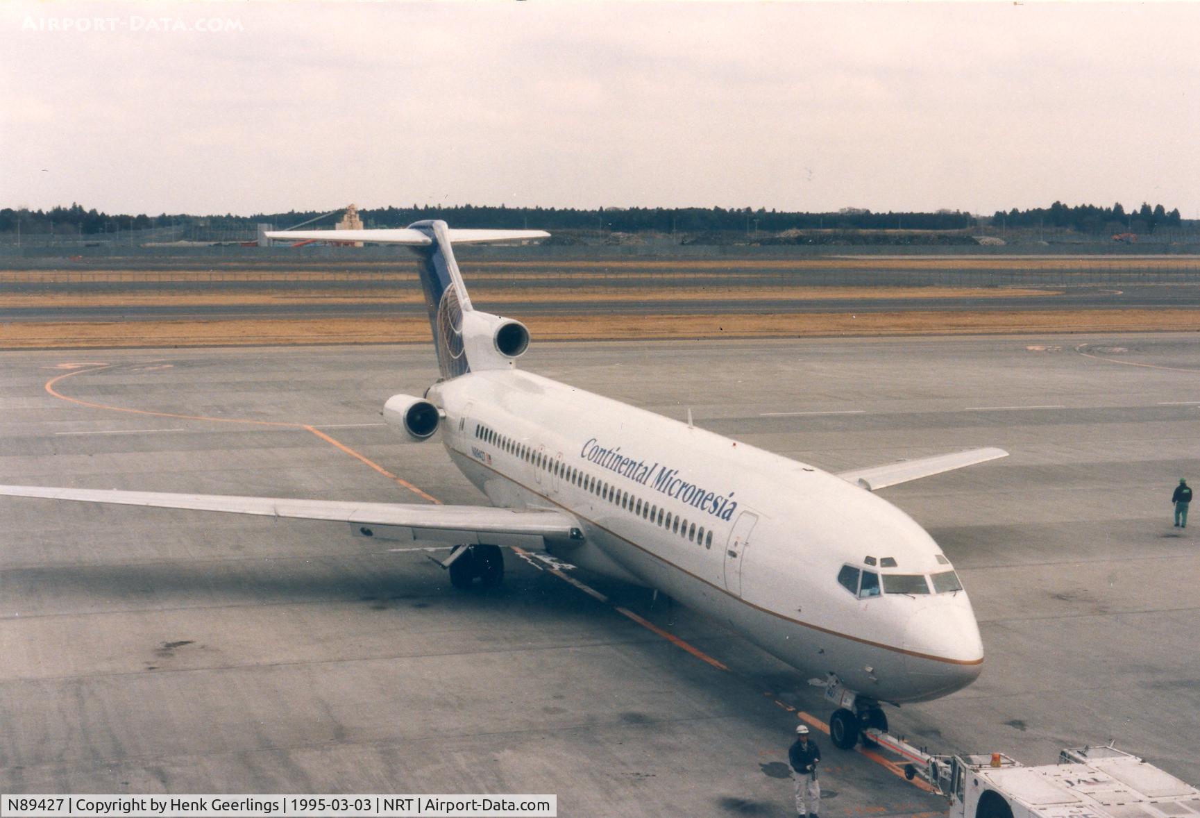 N89427, 1977 Boeing 727-227 C/N 21365, Continental Micronesia