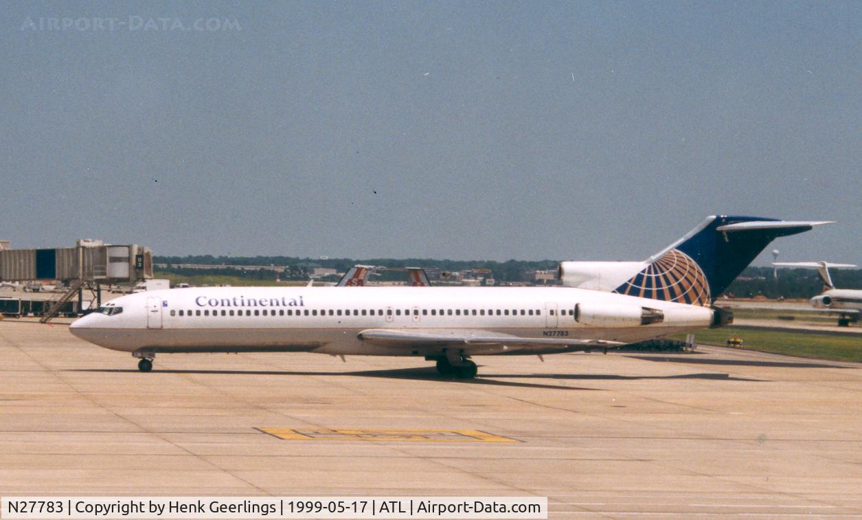 N27783, 1973 Boeing 727-232 C/N 20638, Continental