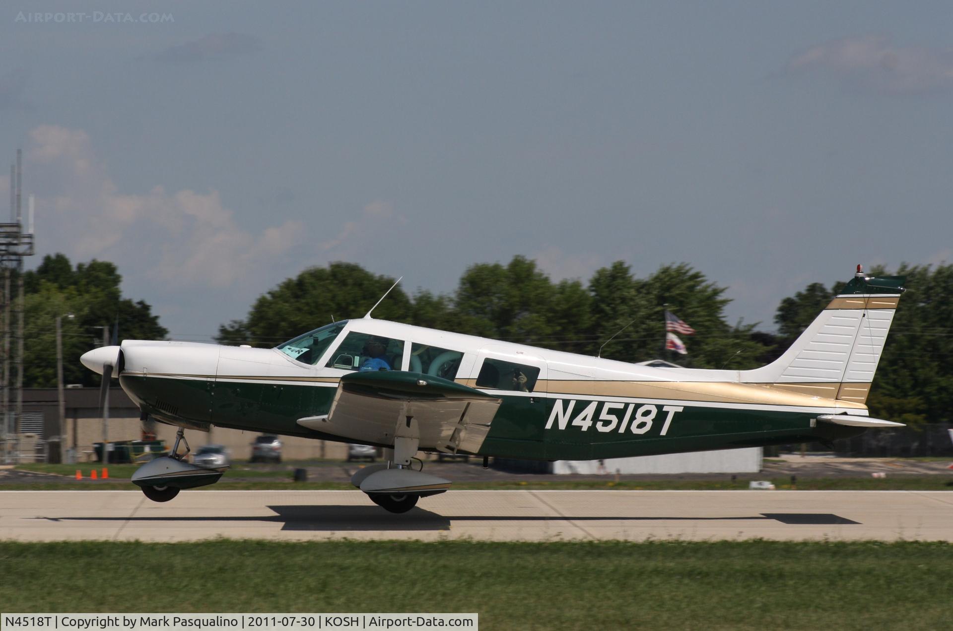 N4518T, 1972 Piper PA-32-260 Cherokee Six C/N 32-7200022, Piper PA-32-260