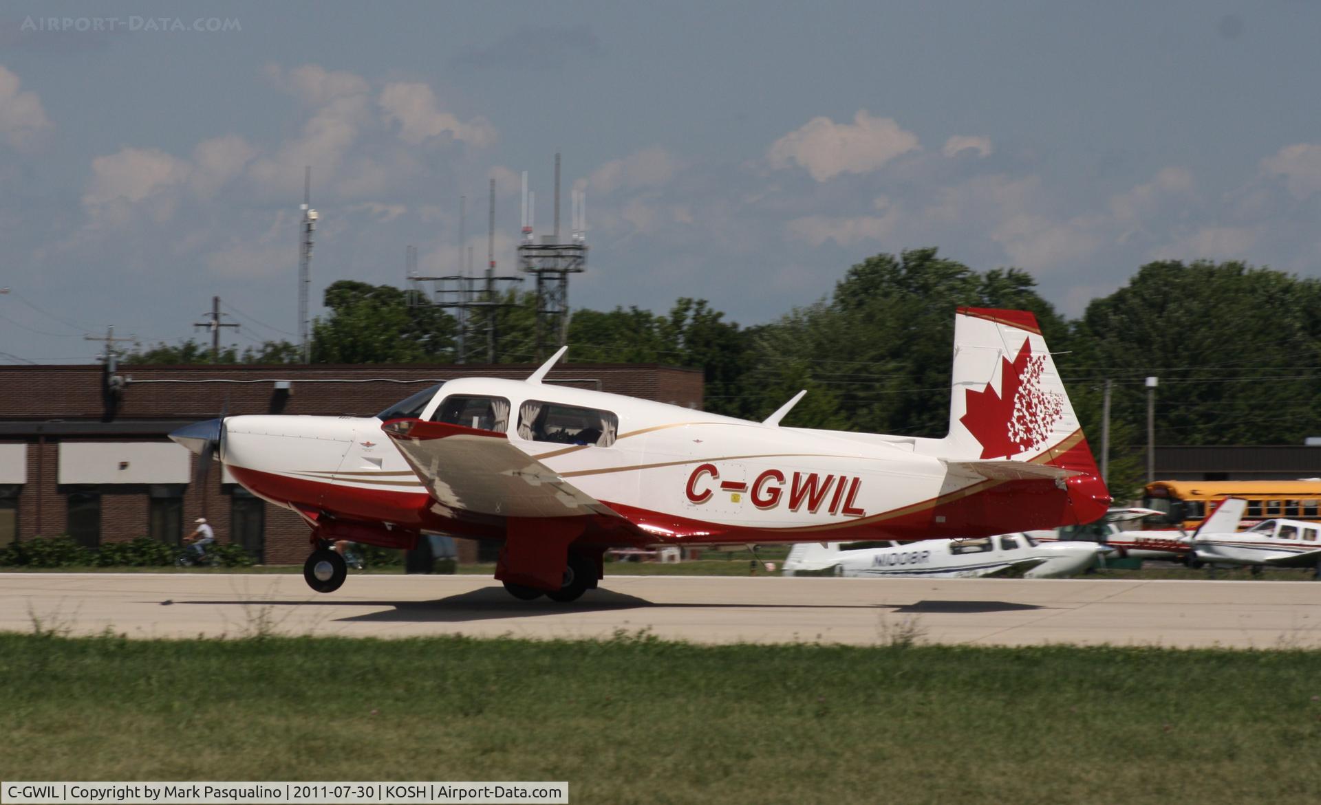C-GWIL, 1981 Mooney M20K C/N 25-0592, Mooney M20K