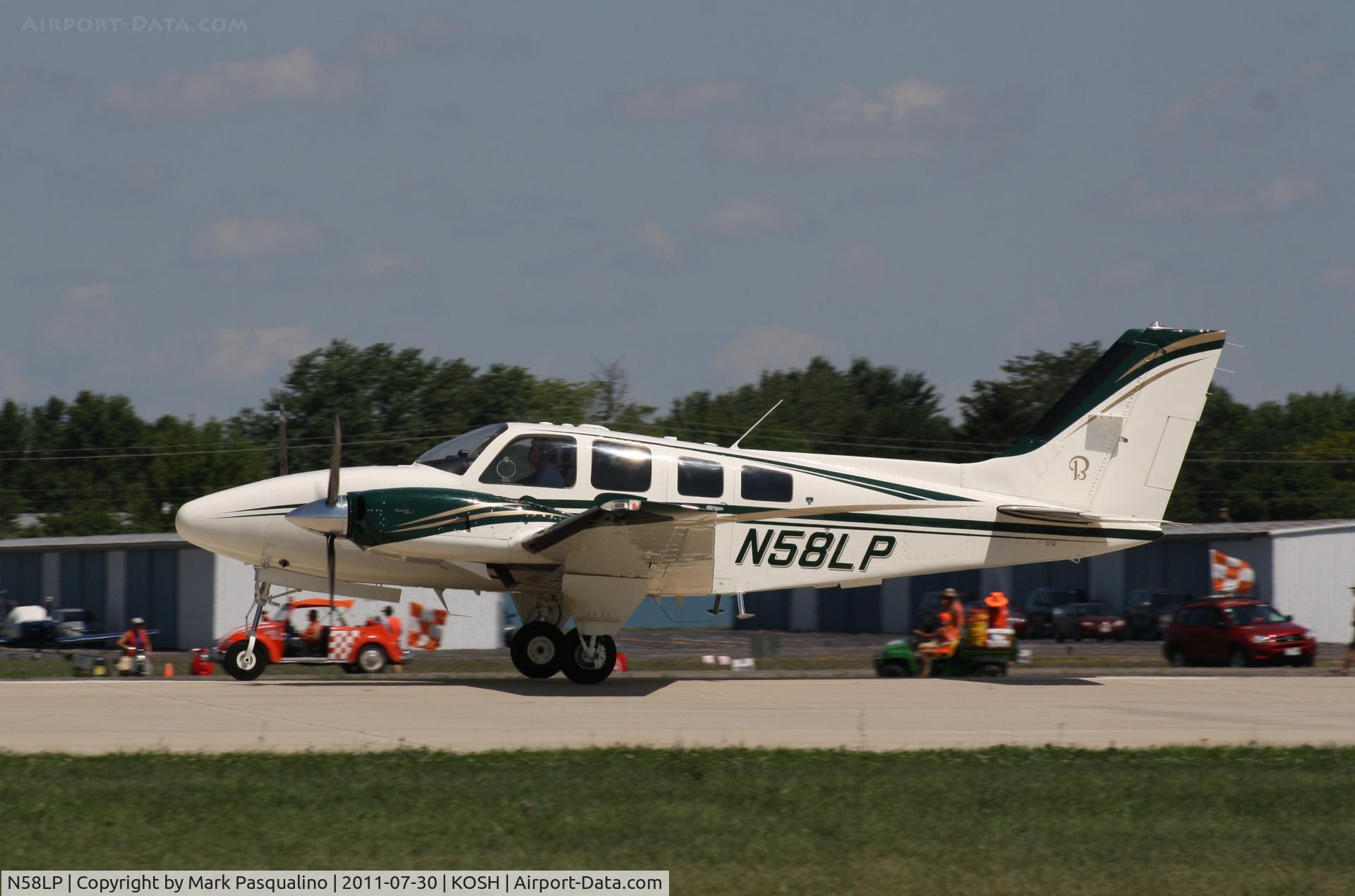 N58LP, 1985 Beech 58P Baron C/N TJ-481, Beech 58P