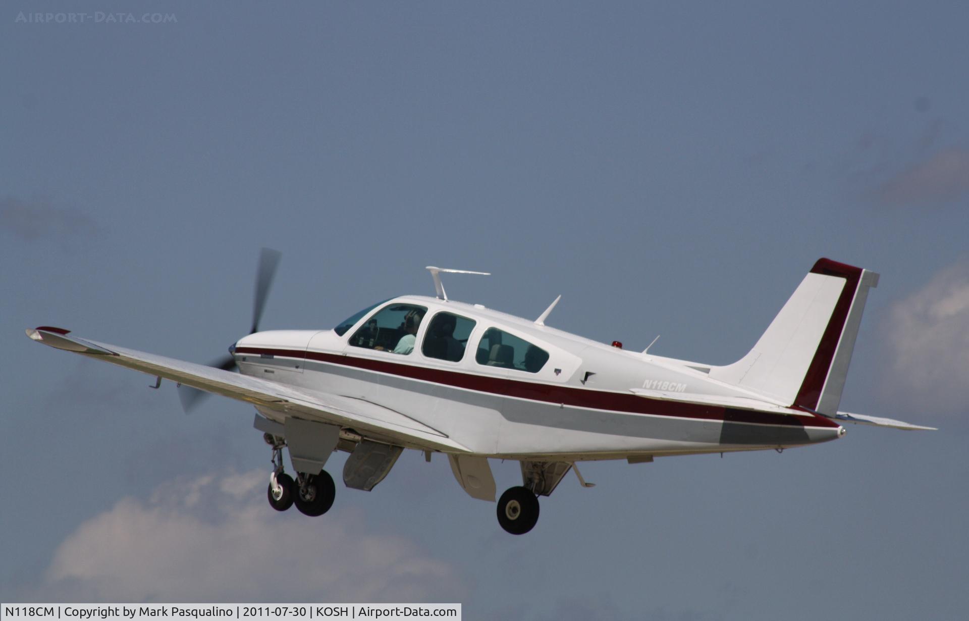 N118CM, 1977 Beech F33A Bonanza C/N CE-707, Beech F33A