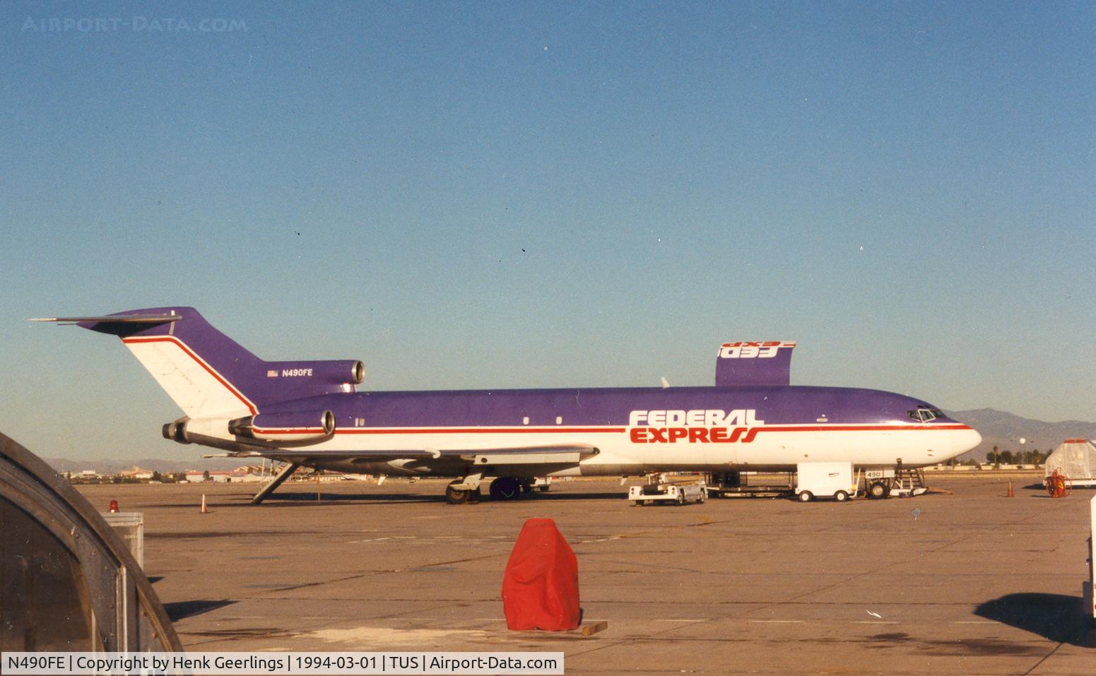 N490FE, 1979 Boeing 727-227 C/N 21493, Federal Express