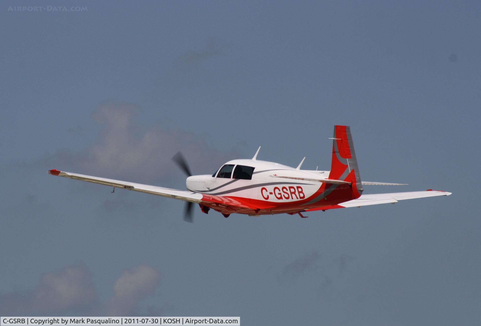 C-GSRB, 1983 Mooney M20K C/N 25-0772, Mooney M20K