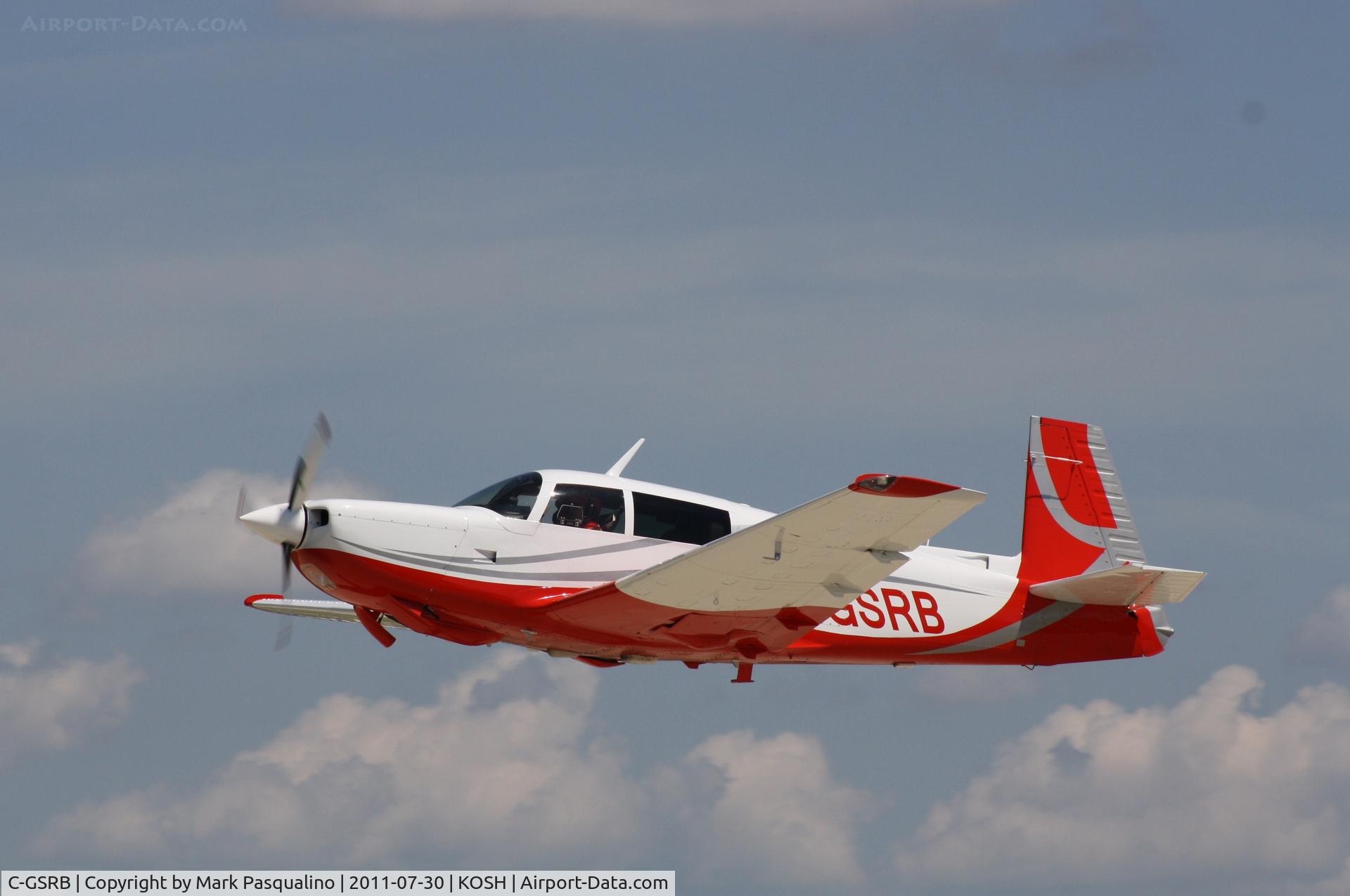 C-GSRB, 1983 Mooney M20K C/N 25-0772, Mooney M20K