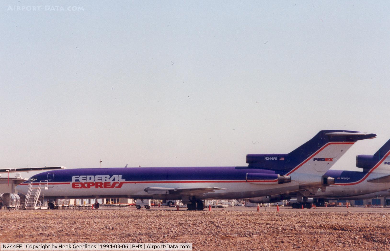 N244FE, 1978 Boeing 727-277 C/N 21647, Federal Express