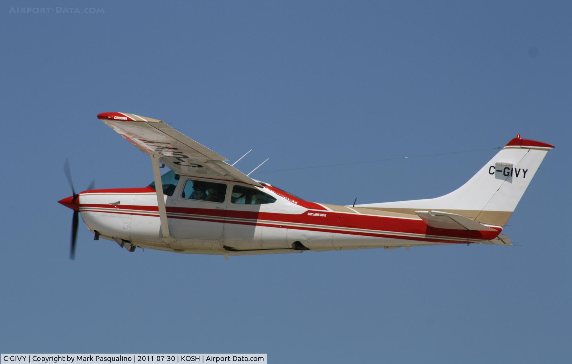 C-GIVY, 1980 Cessna TR182 Turbo Skylane RG C/N R18201529, Cessna T182