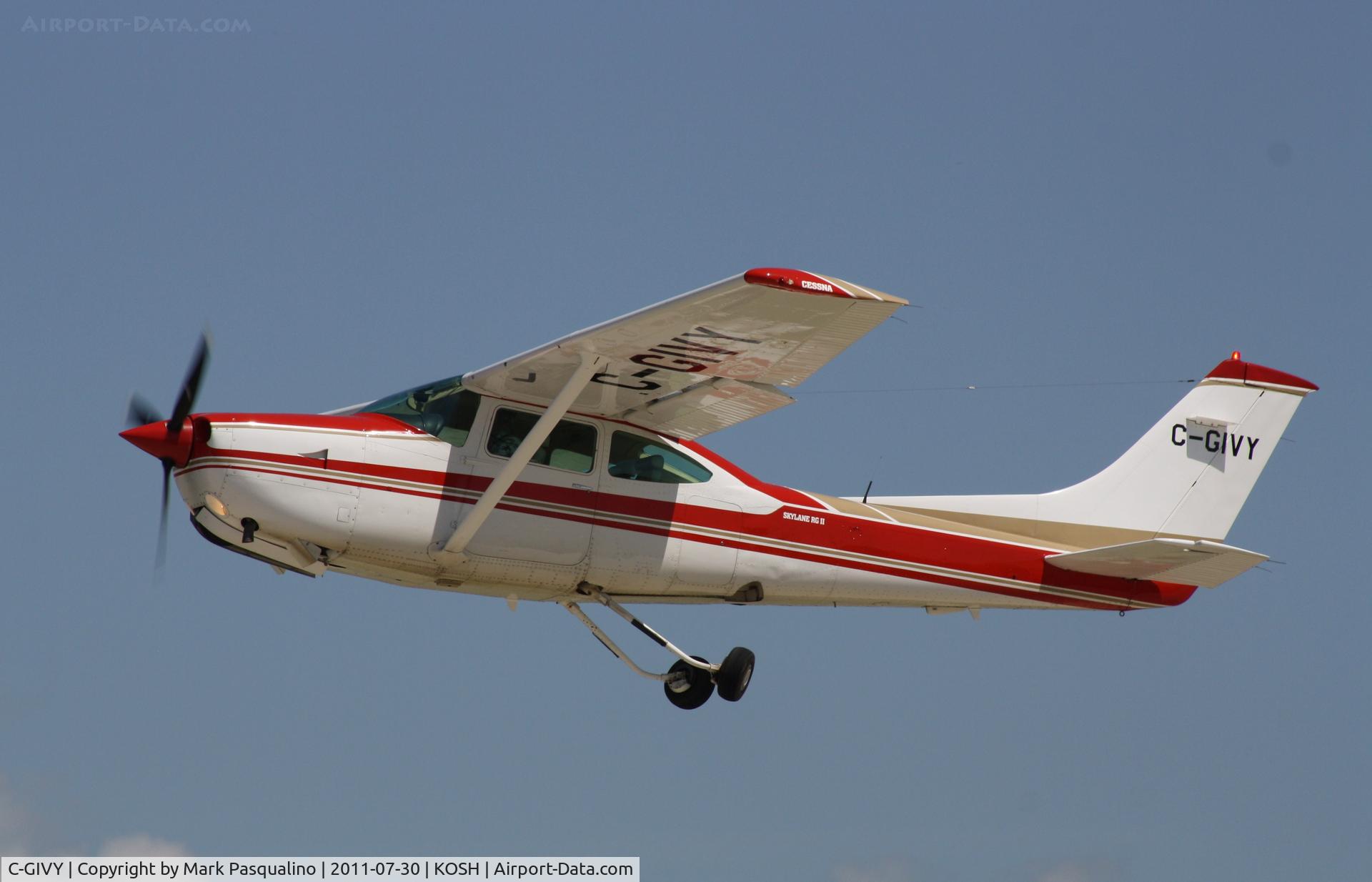 C-GIVY, 1980 Cessna TR182 Turbo Skylane RG C/N R18201529, Cessna T182