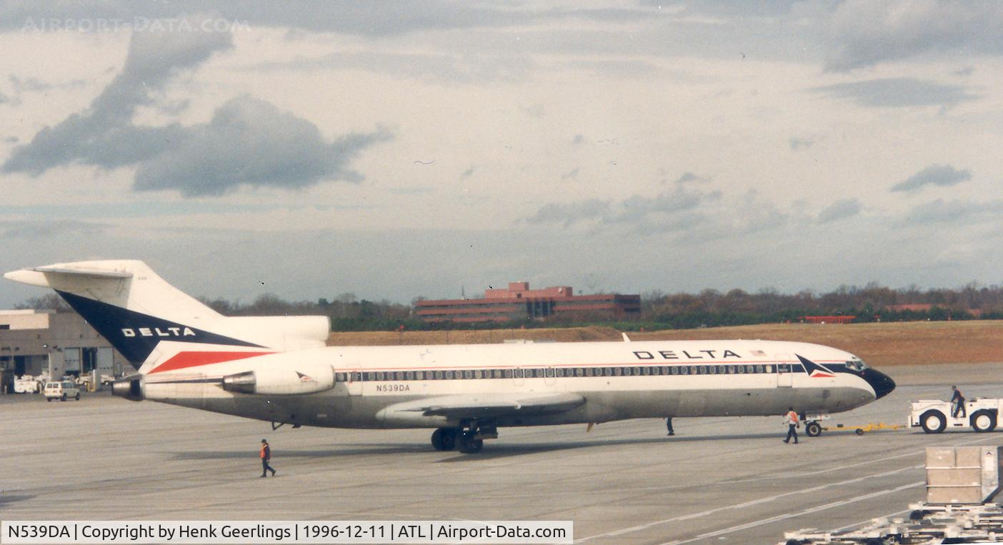 N539DA, 1980 Boeing 727-232 C/N 22385, Delta