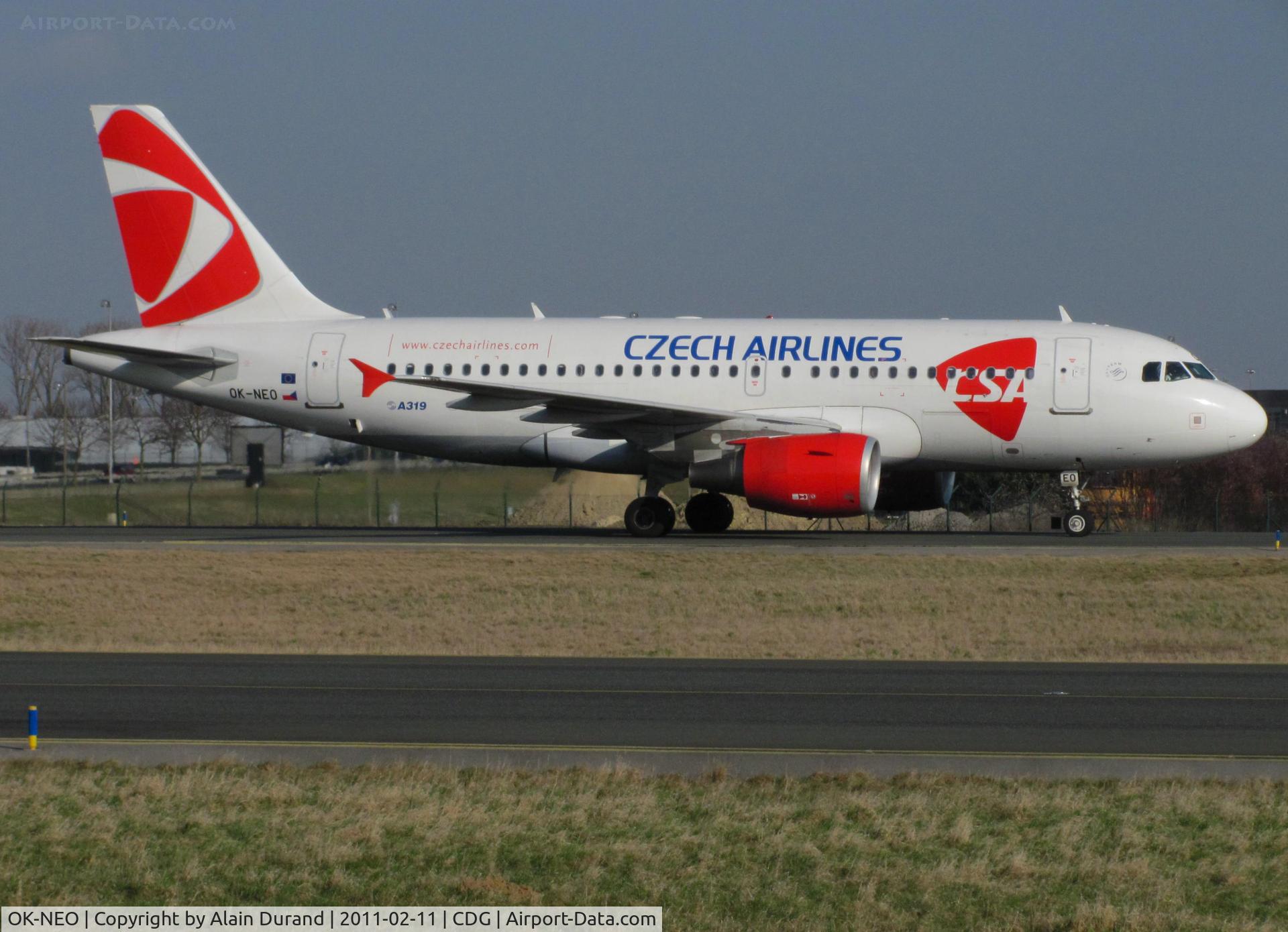 OK-NEO, 2008 Airbus A319-112 C/N 3452, all nine 