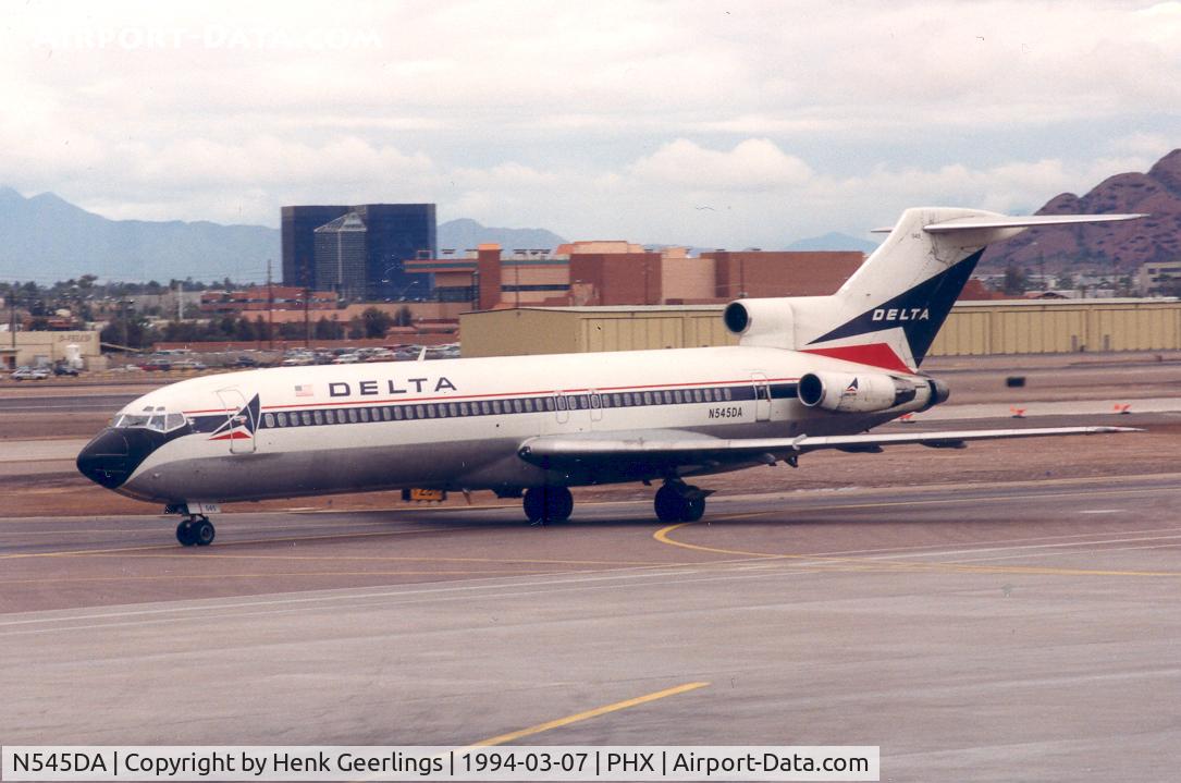 N545DA, 1981 Boeing 727-232 C/N 22494, Delta