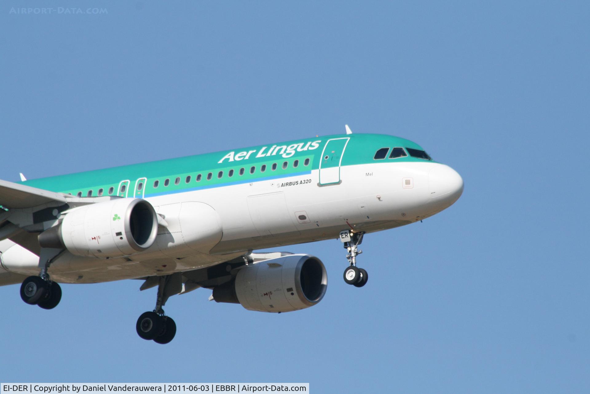 EI-DER, 2005 Airbus A320-214 C/N 2583, Arrival of flight EI630 to RWY 02