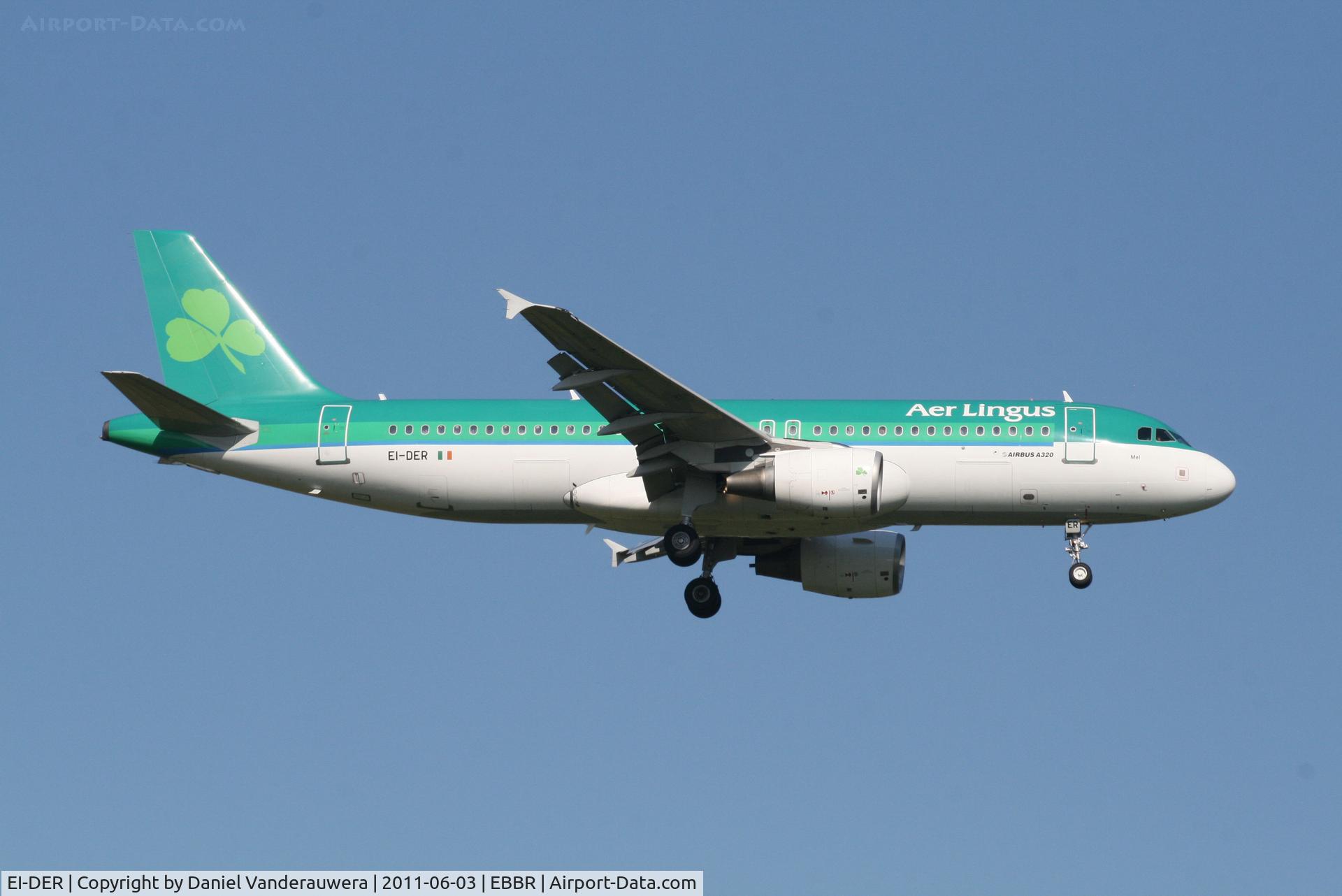 EI-DER, 2005 Airbus A320-214 C/N 2583, Arrival of flight EI630 to RWY 02