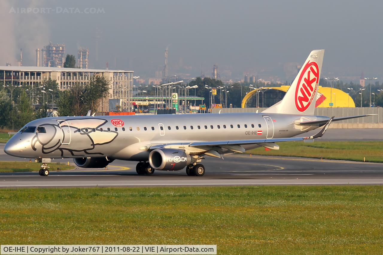 OE-IHE, 2010 Embraer 190LR (ERJ-190-100LR) C/N 19000387, NIKI