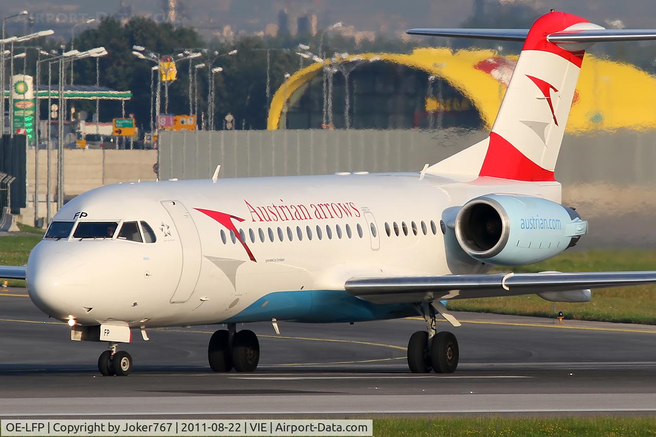 OE-LFP, Fokker 70 (F-28-0070) C/N 11560, Austrian arrows