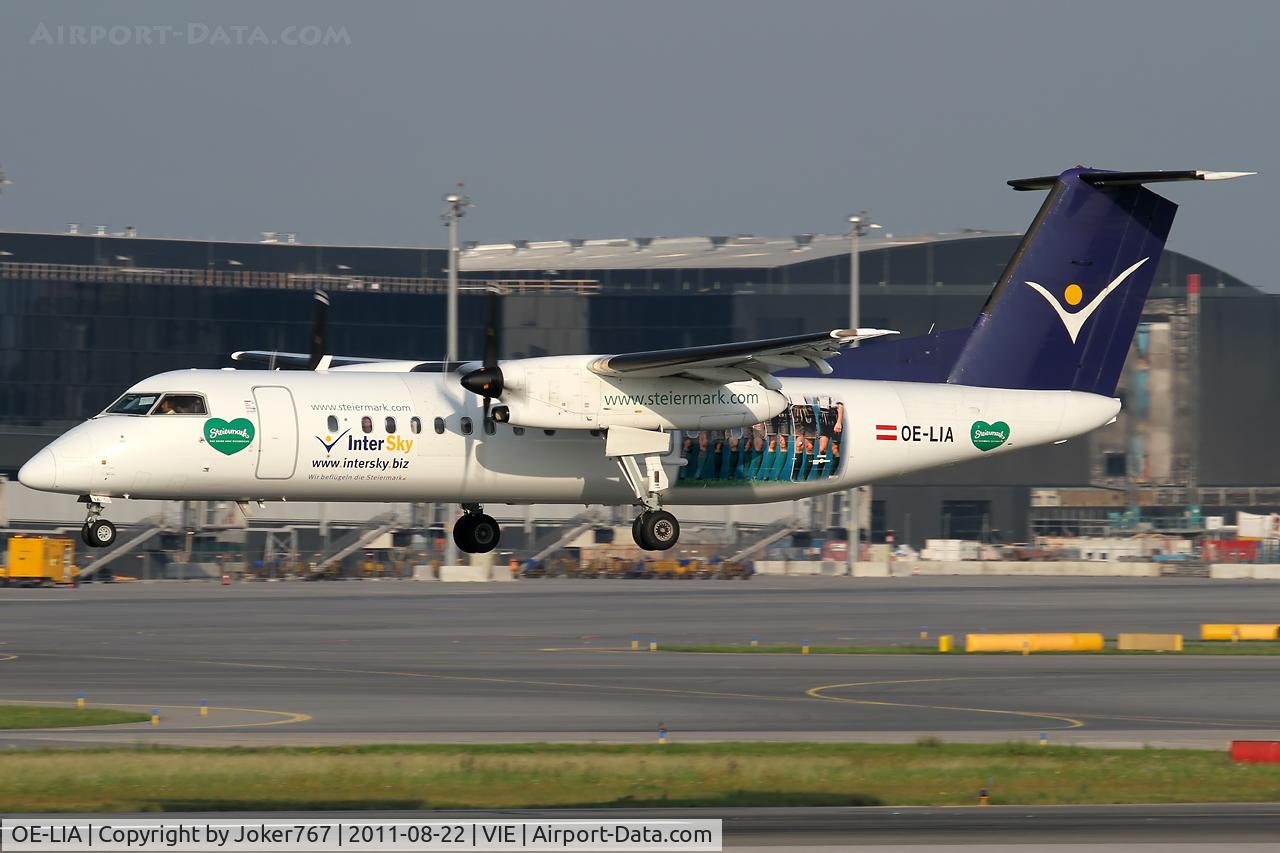 OE-LIA, 1997 De Havilland Canada DHC-8-314 Dash 8 C/N 505, InterSky