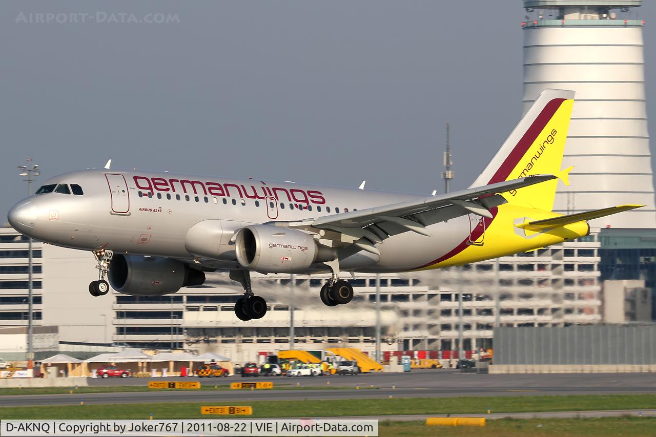 D-AKNQ, 2000 Airbus A319-112 C/N 1170, Germanwings
