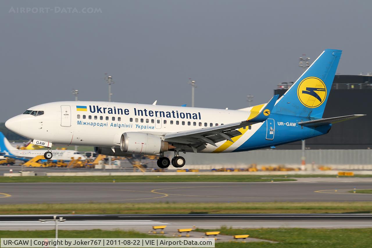 UR-GAW, 1991 Boeing 737-5Y0 C/N 24898, Ukraine International Airlines