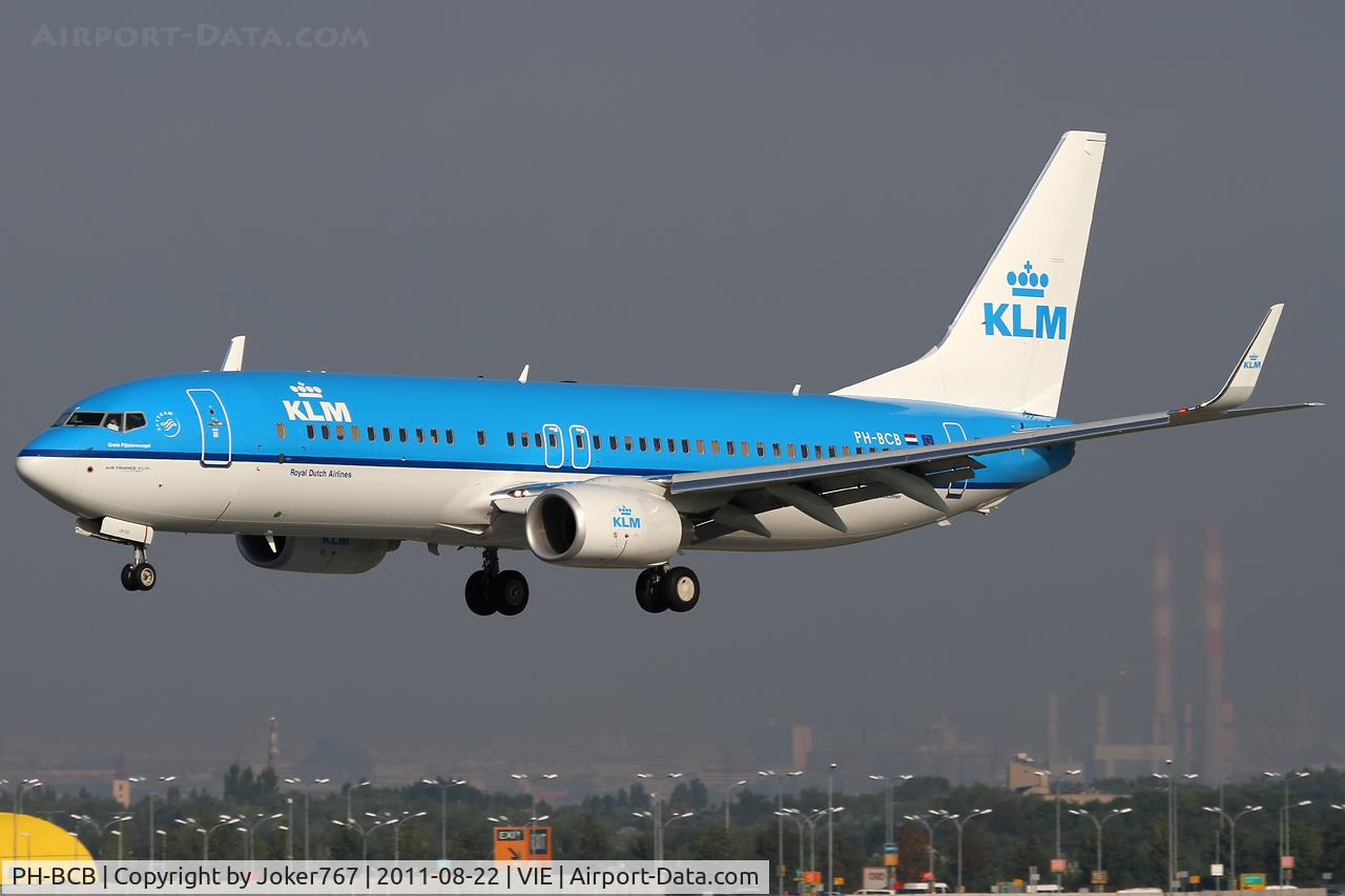 PH-BCB, 2011 Boeing 737-8K2 C/N 39443, KLM - Royal Dutch Airlines