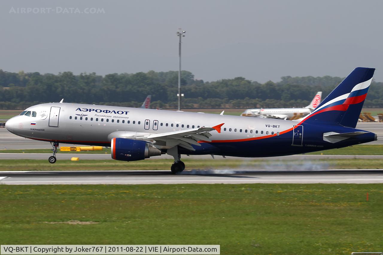 VQ-BKT, 2011 Airbus A320-214 C/N 4712, Aeroflot