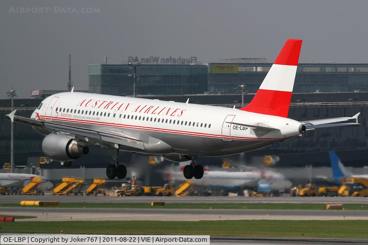 OE-LBP, 1998 Airbus A320-214 C/N 797, Austrian Airlines