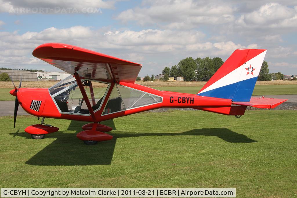 G-CBYH, 2003 Aeroprakt A-22 Foxbat C/N PFA 317-13902, Aeroprakt A22 Foxbat at Breighton Airfield's Summer Fly-In, August 2011.