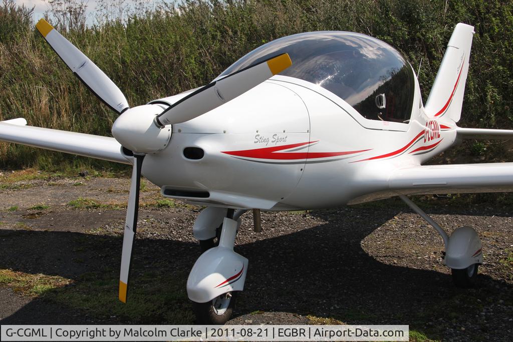 G-CGML, 2010 TL Ultralight TL-2000 Sting Carbon C/N LAA 347-14796, TL Ultralight TL-2000 Sting Carbon at Breighton Airfield's Summer Fly-In, August 2011.
