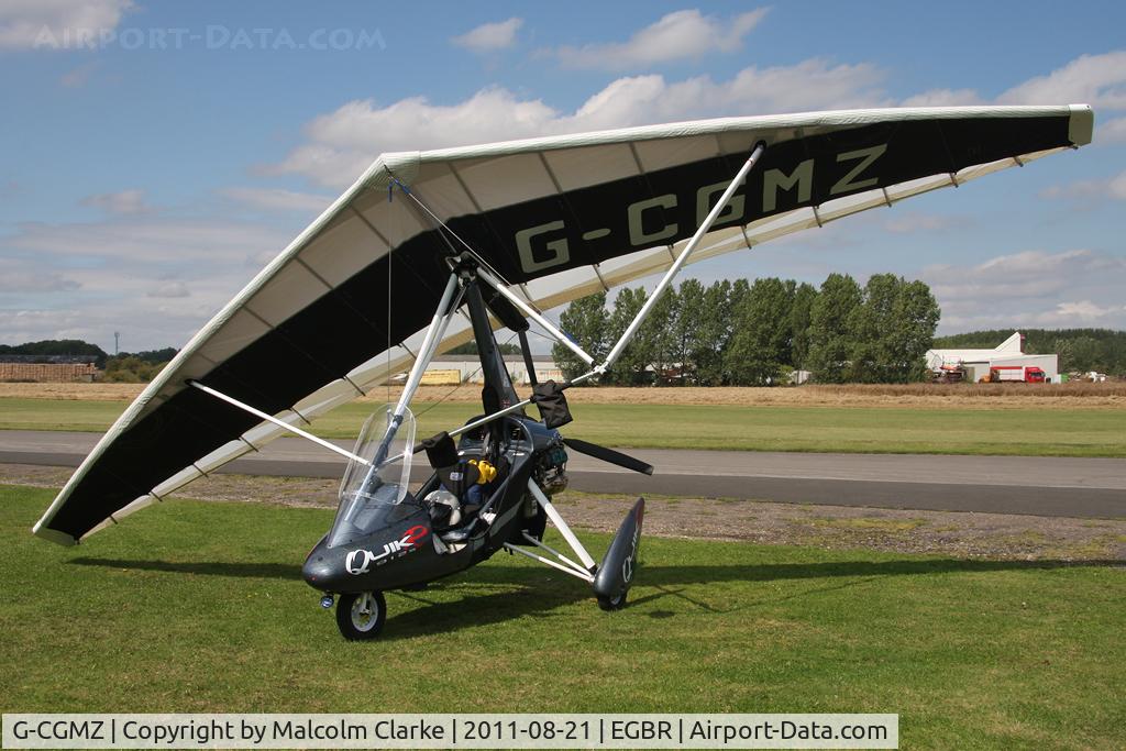G-CGMZ, 2010 P&M Aviation QuikR C/N 8513, P & M QUIKR at Breighton Airfield's Summer Fly-In, August 2011.