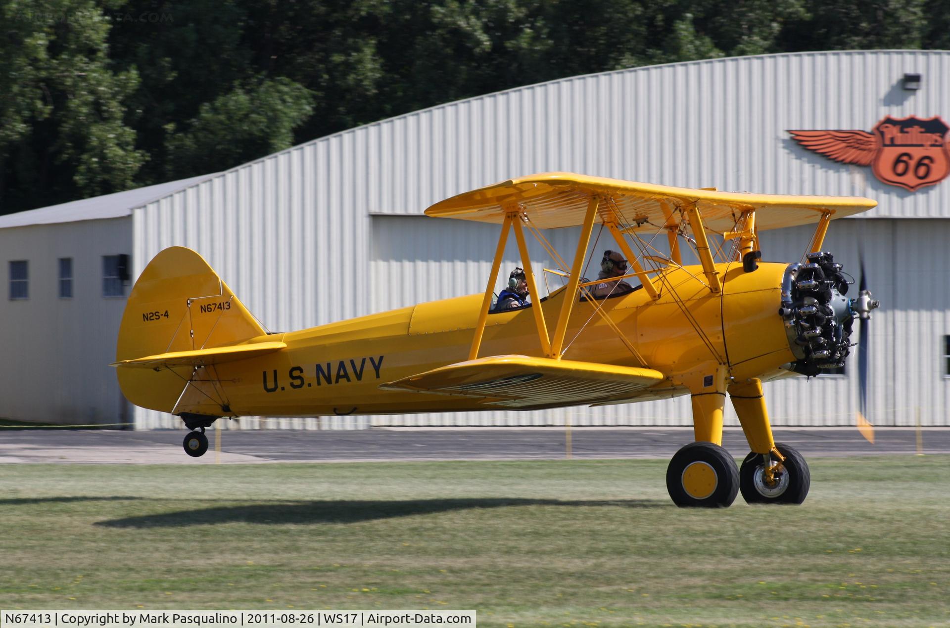 N67413, 1942 Boeing A75N1(PT17) C/N 75-3331, Stearman