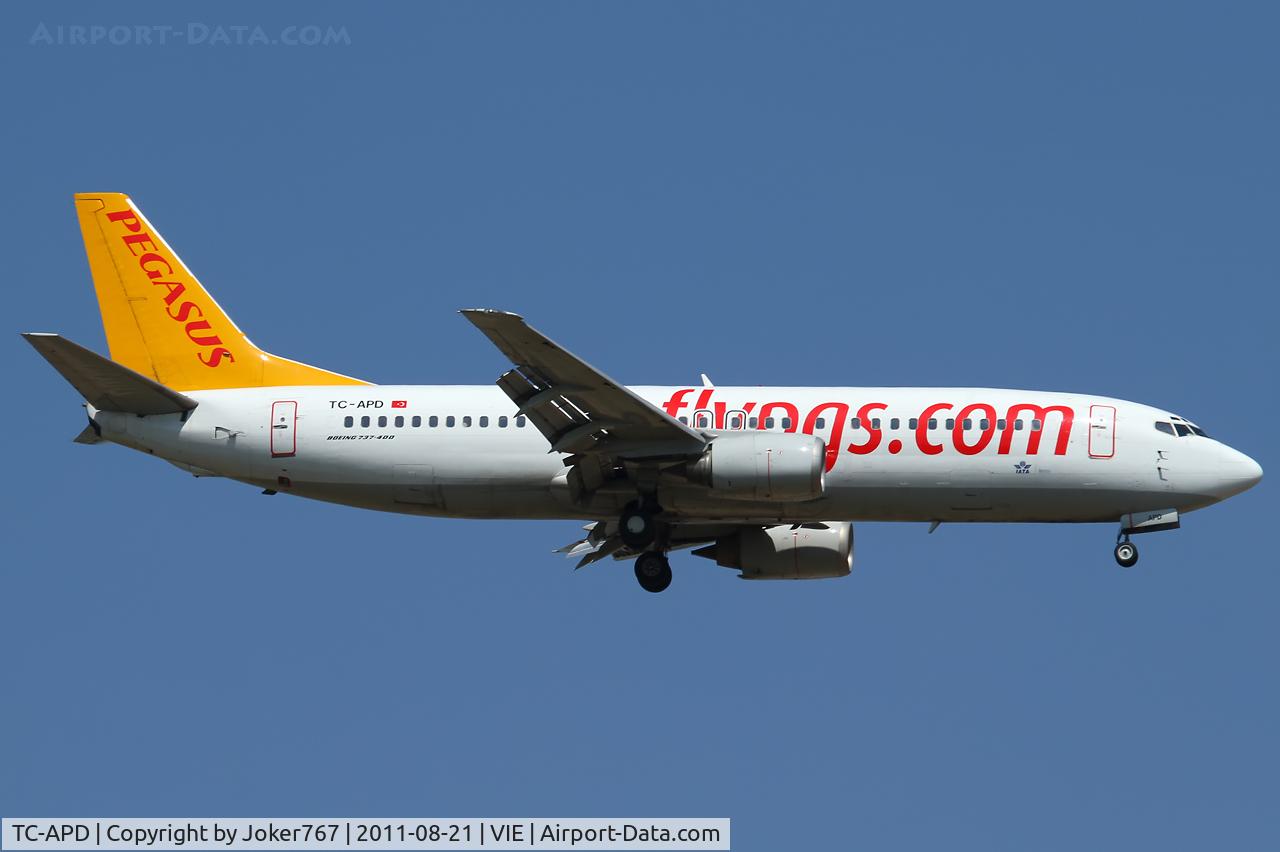 TC-APD, 1998 Boeing 737-42R C/N 29107/2997, Pegasus