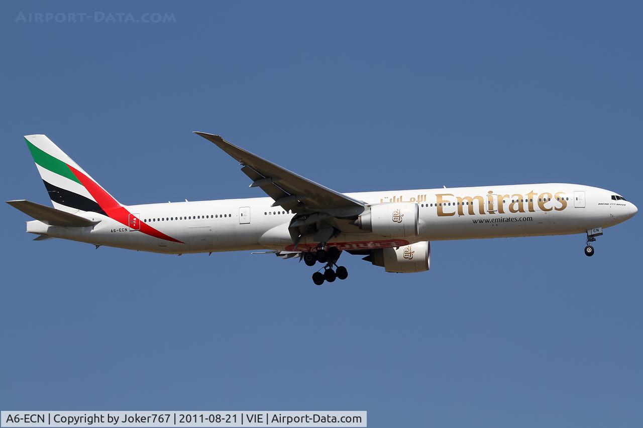 A6-ECN, 2009 Boeing 777-36N/ER C/N 37705, Emirates