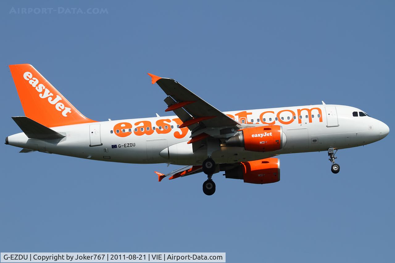G-EZDU, 2008 Airbus A319-111 C/N 3735, EasyJet