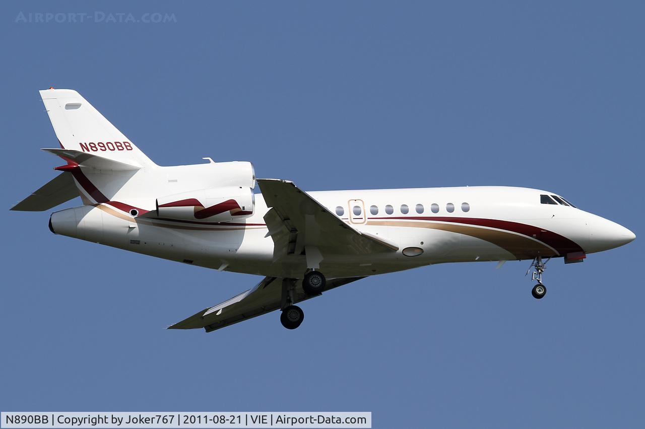 N890BB, 2007 Dassault Falcon 900EX C/N 611, Private