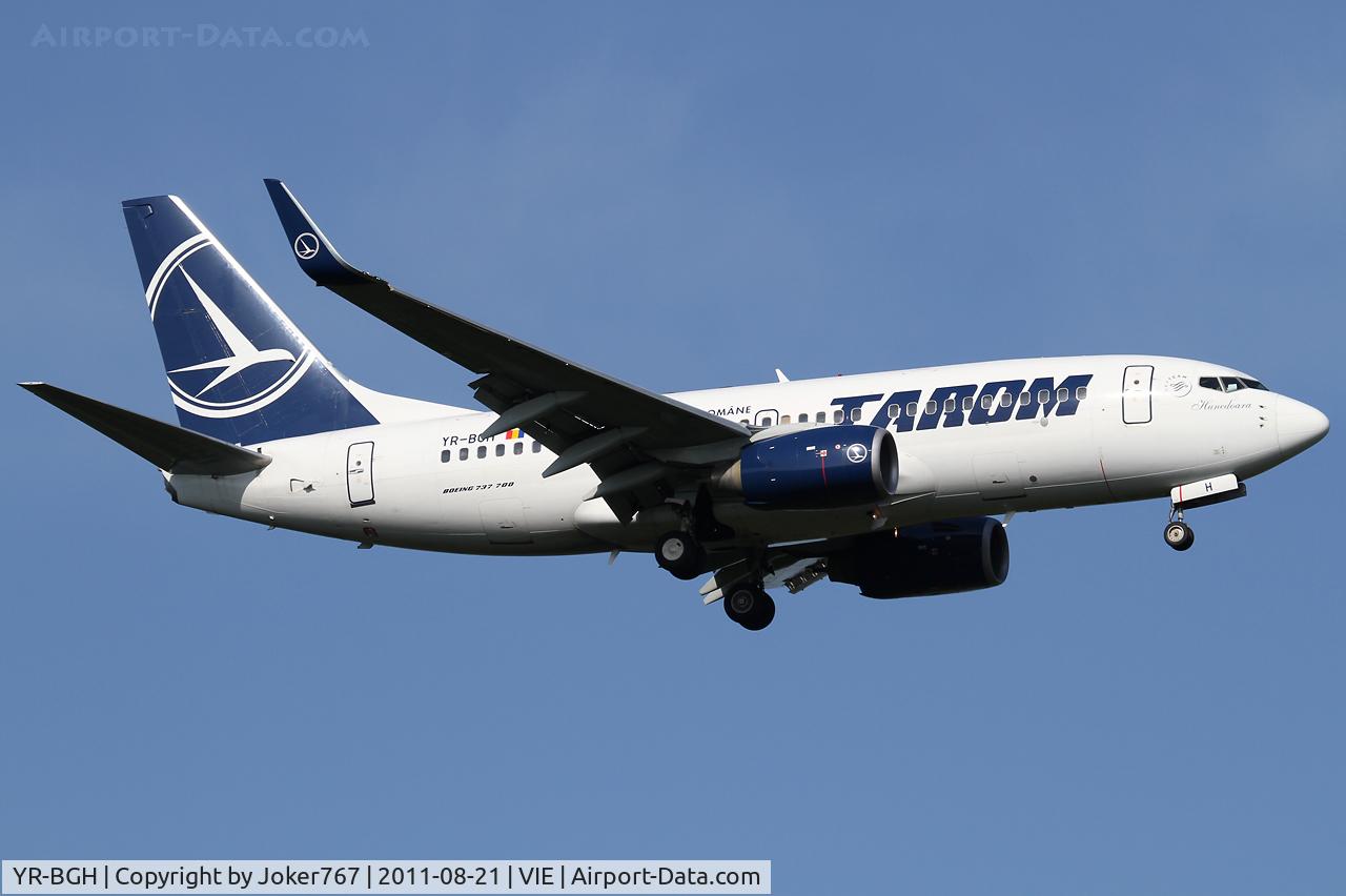 YR-BGH, 2003 Boeing 737-78J C/N 28438, Tarom
