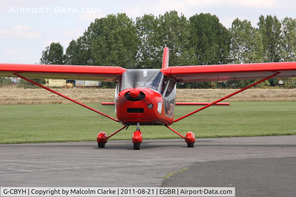 G-CBYH, 2003 Aeroprakt A-22 Foxbat C/N PFA 317-13902, Aeroprakt A22 Foxbat at Breighton Airfield's Summer Fly-In, August 2011.