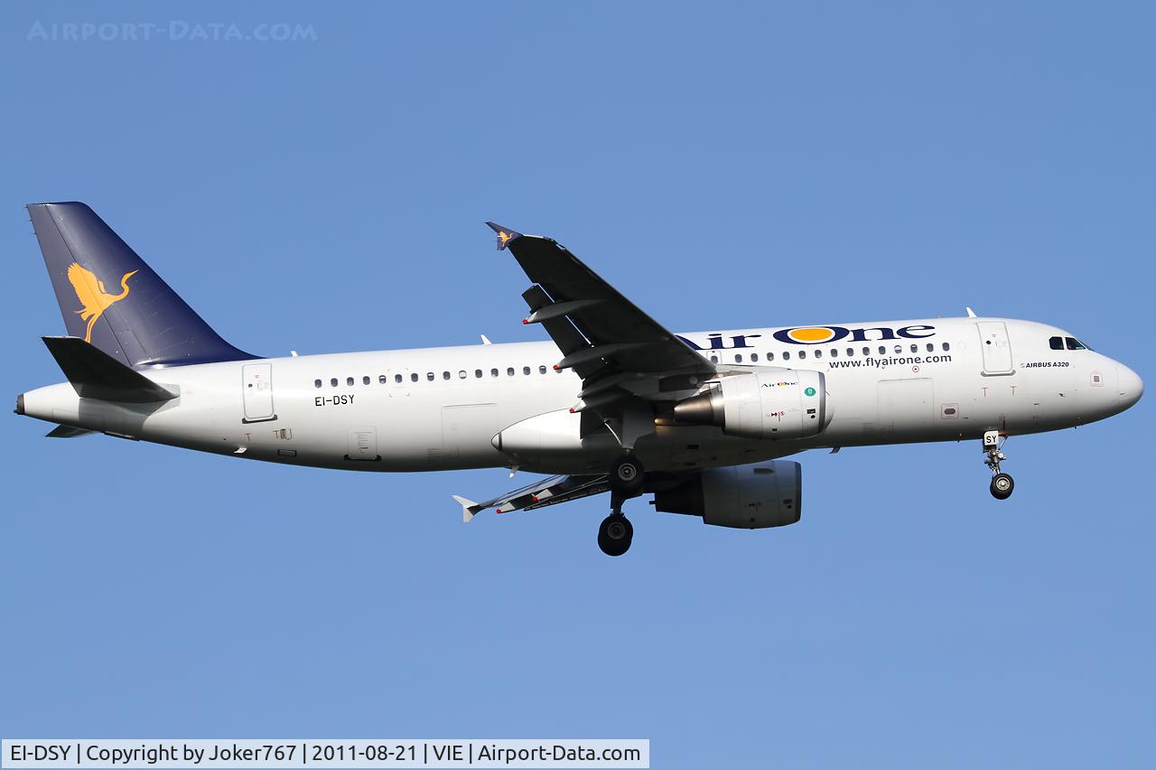 EI-DSY, 2008 Airbus A320-216 C/N 3666, Air One