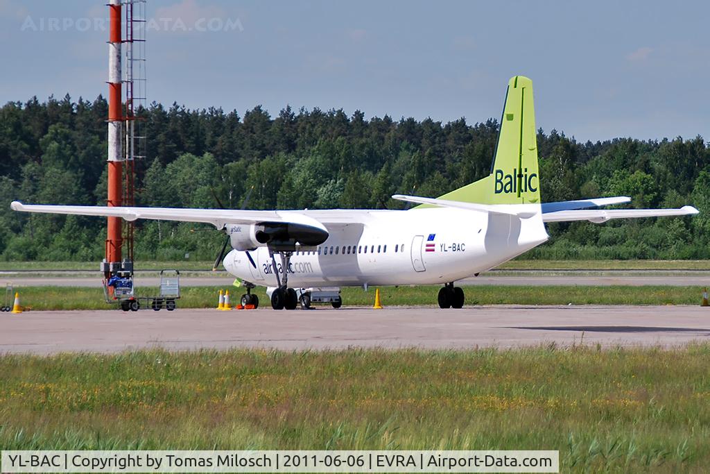 YL-BAC, 1991 Fokker 50 C/N 20216, 