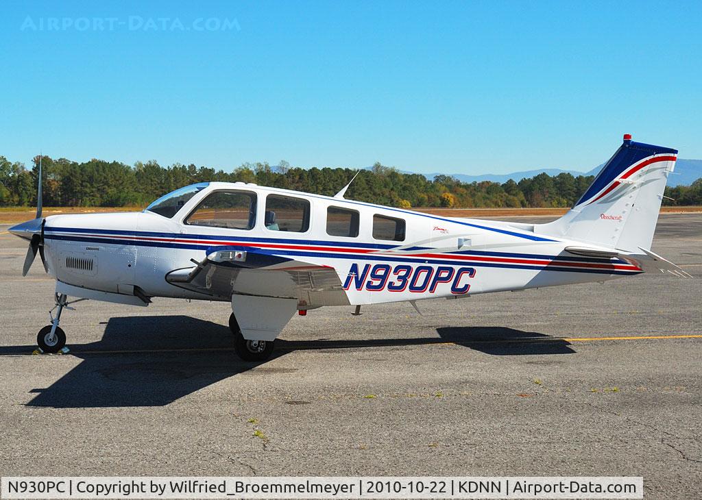 N930PC, 2002 Raytheon Aircraft Company A36 Bonanza C/N E-3442, Photo taken during my USA Tour 2010.